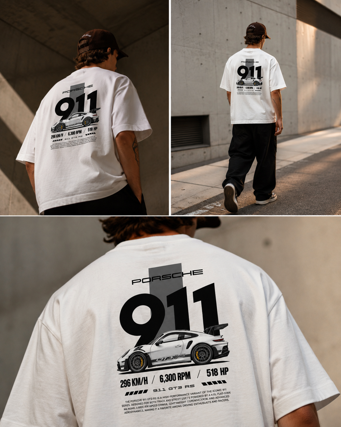 Unisex Terry Oversized Tee