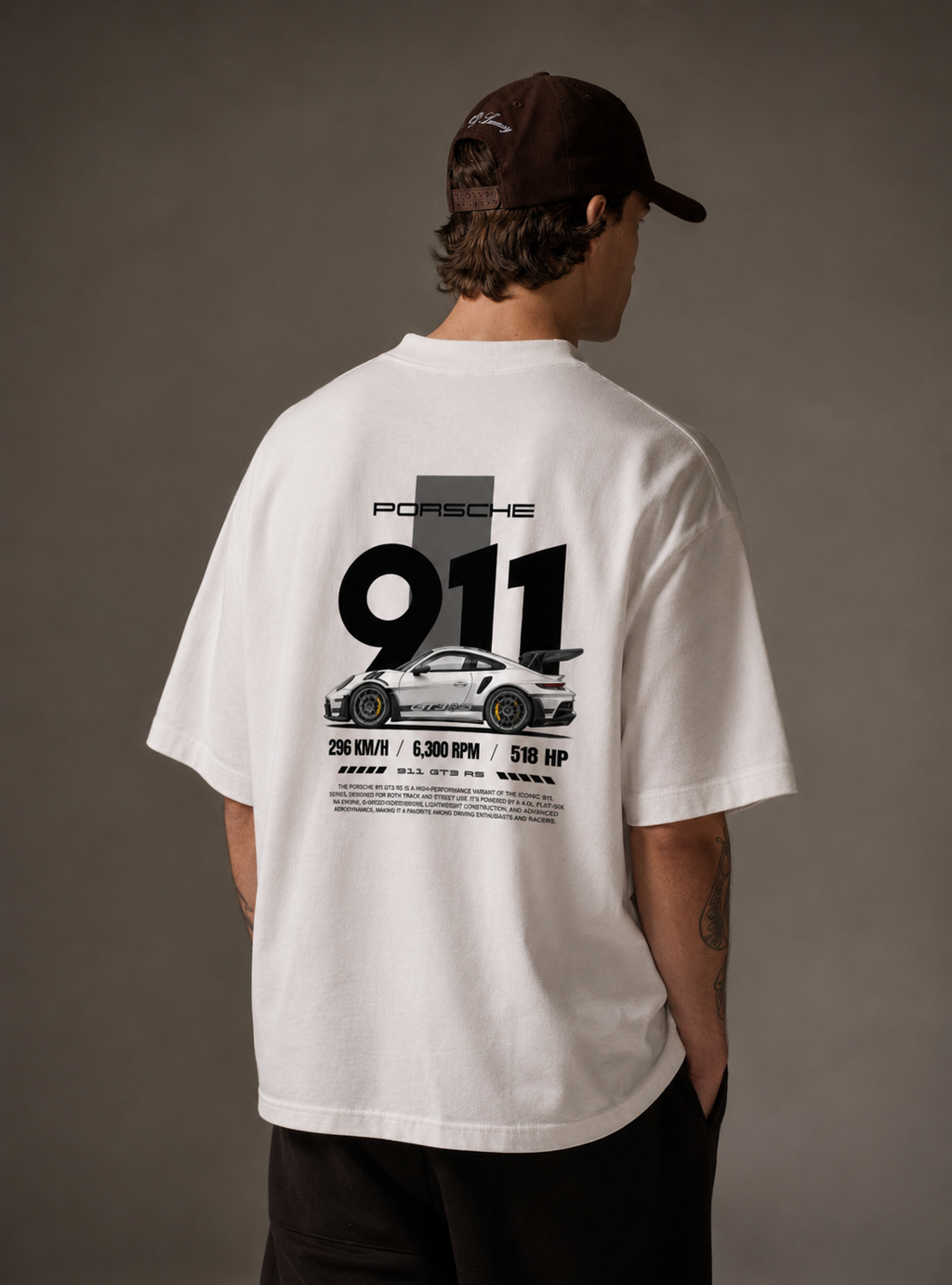 Unisex Terry Oversized Tee