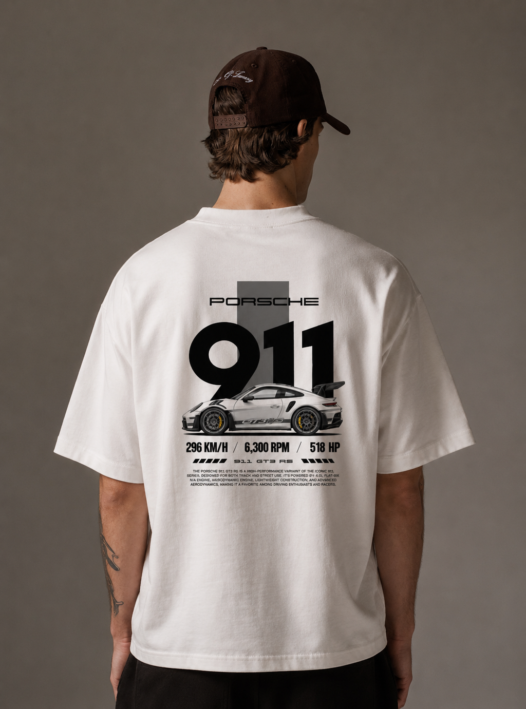 Unisex Terry Oversized Tee