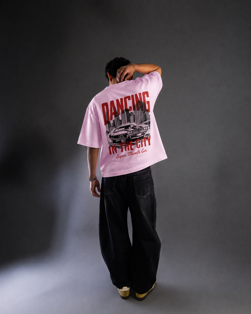 Car Lover Terry Oversized Tee
